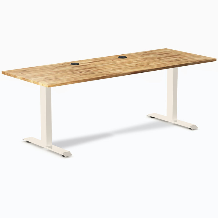 Bureau de bureau en bois dur Desky Zero