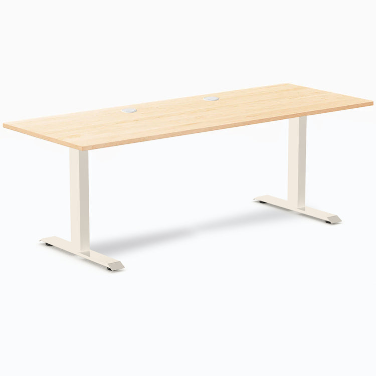Bureau de bureau en bois dur Desky Zero