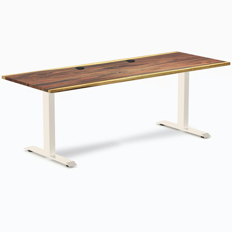 Bureau de bureau en bois dur Desky Zero