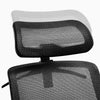 Adjustable height head rest ergonomic chair 