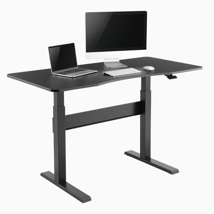 Airlift sit stand desk set up