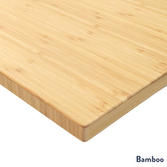 Desky Zero Mini Bamboo Office Desk detail view 3