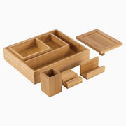 Bamboo organizer set 