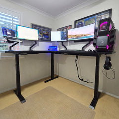 Desky Sigma L-Shape Gaming Desk detail view 3