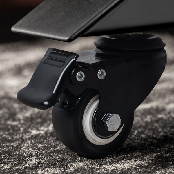 Lockable desk caster wheels 