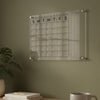 Desky wall mounted calendar clear design