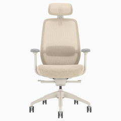 Desky CoilFlex Ergonomic Office Chair in Wheat