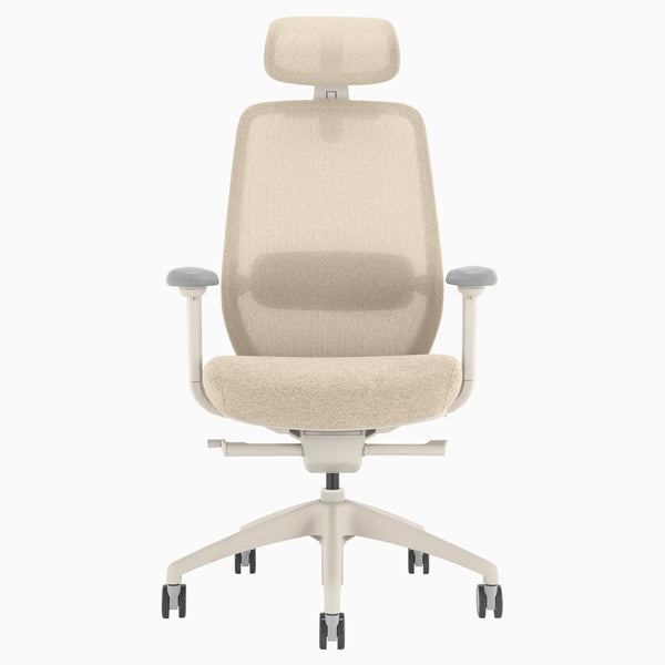 Desky CoilFlex Ergonomic Office Chair in Wheat
