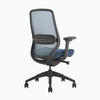 Blue Coilflex ergonomic chair with lumbar support - Desky