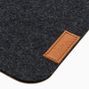 Desk cork pad stitched detail - Desky Canada