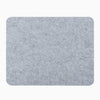 Small light grey desk pad cork and felt