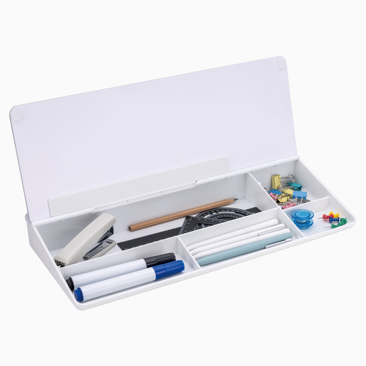 Desktop whiteboard storage - Desky Canada