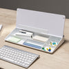 Desktop whiteboard compartment storage in white- Desky