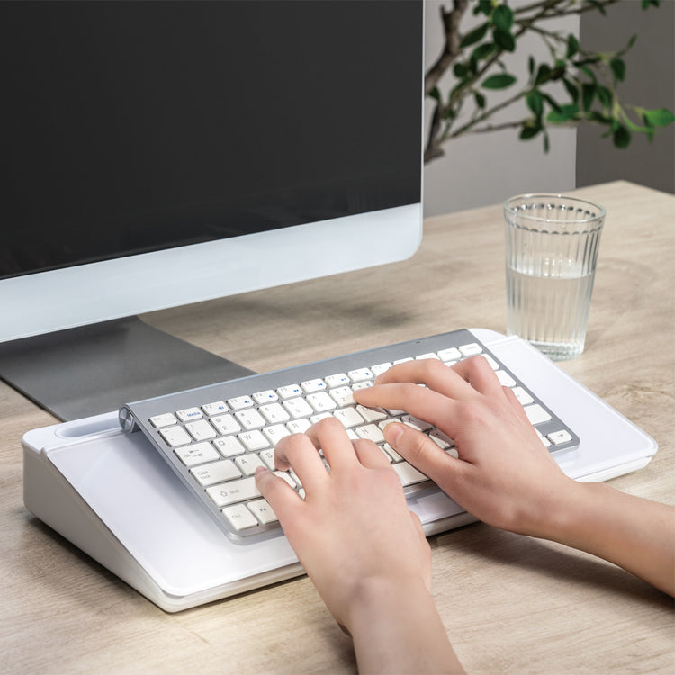 Desktop whiteboard keyboard elevation 