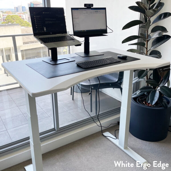 Desk Standing Remote Router Inside Edge Desktop Desky Dual Ergo Edge Sit Stand Desk