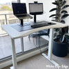 dual ergo edge sit stand desk