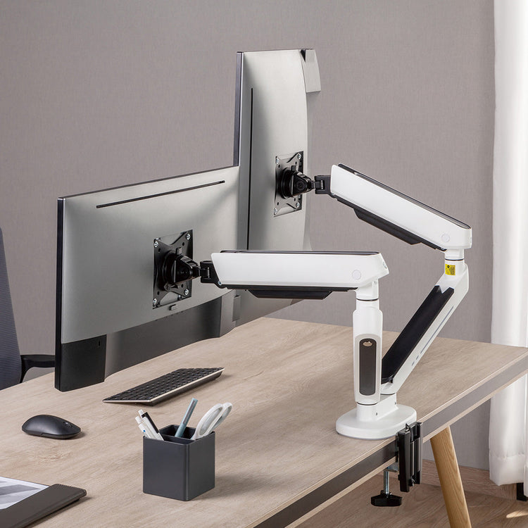 adjustable dual screen monitor arm