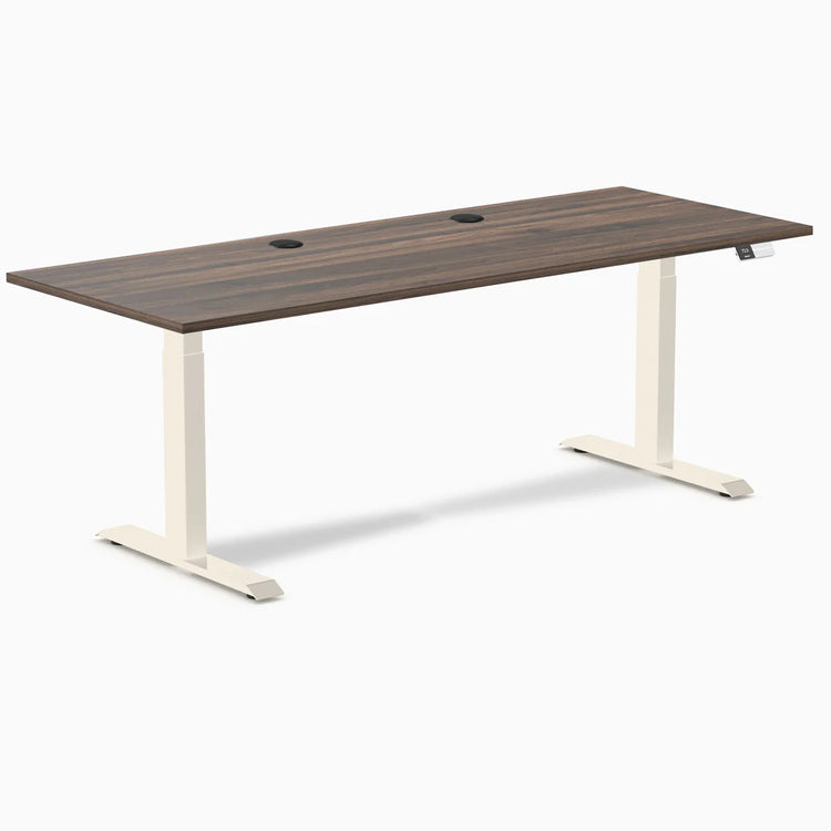 Desky Dual Laminate Sit Stand Desk