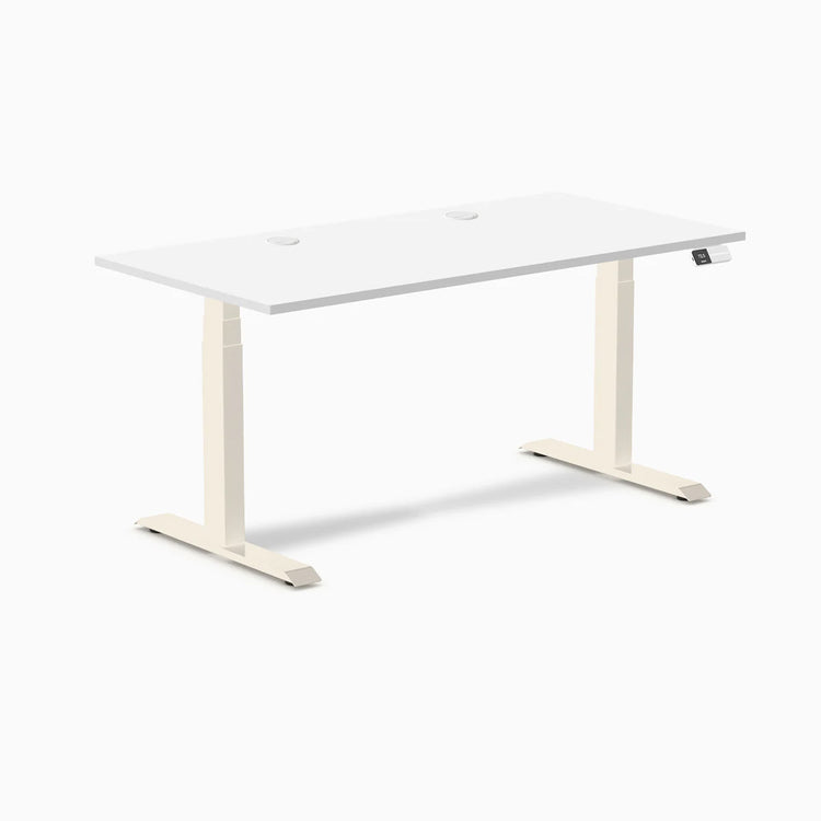 Bureau assis-debout double stratifié Desky