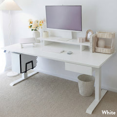 Desky Dual Laminate Sit Stand Desk detail view 11