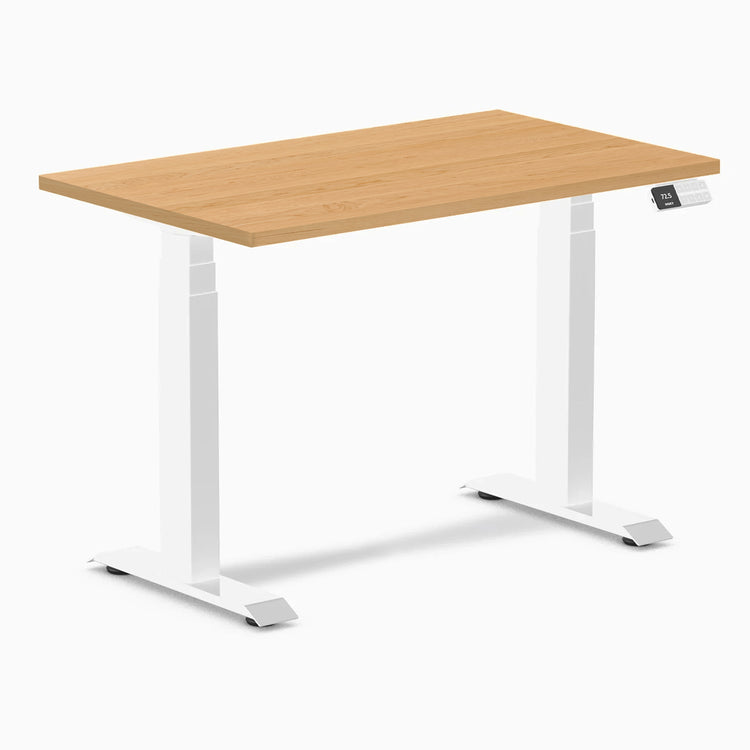Desky Dual Mini Hardwood Sit Stand Desk