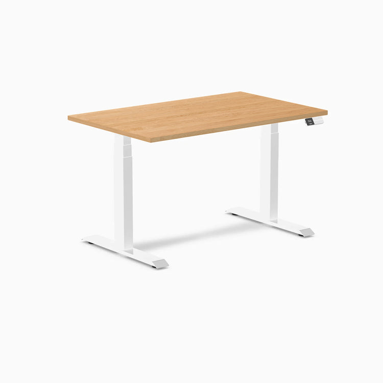 Desky Dual Hardwood Sit Stand Desk