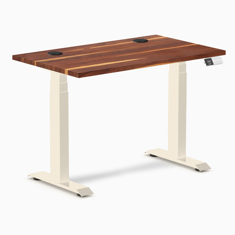 Desky Dual Mini Hardwood Sit Stand Desk