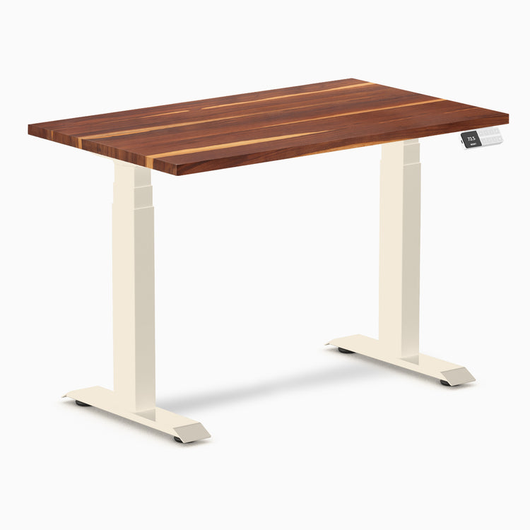 Desky Dual Mini Hardwood Sit Stand Desk