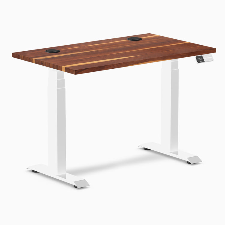 Desky Dual Mini Hardwood Sit Stand Desk