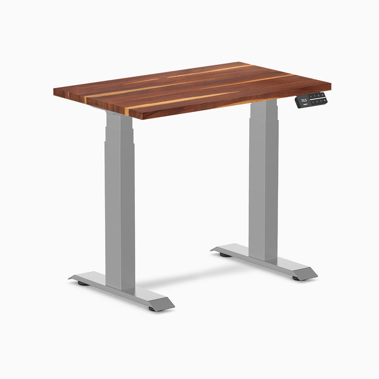 Desky Dual Mini Hardwood Sit Stand Desk