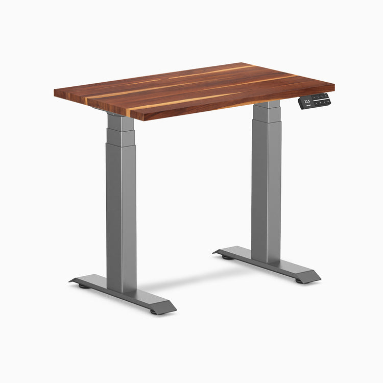 Desky Dual Mini Hardwood Sit Stand Desk