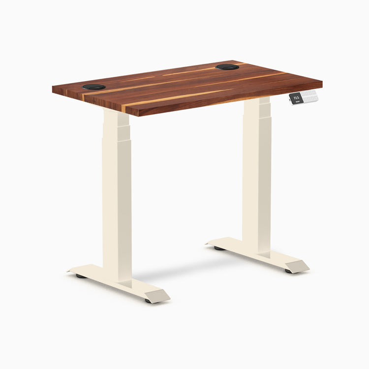 Desky Dual Mini Hardwood Sit Stand Desk