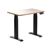 dual mini melamine sit stand desk