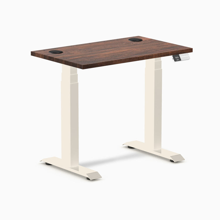 Desky Dual Mini Softwood Sit Stand Desk