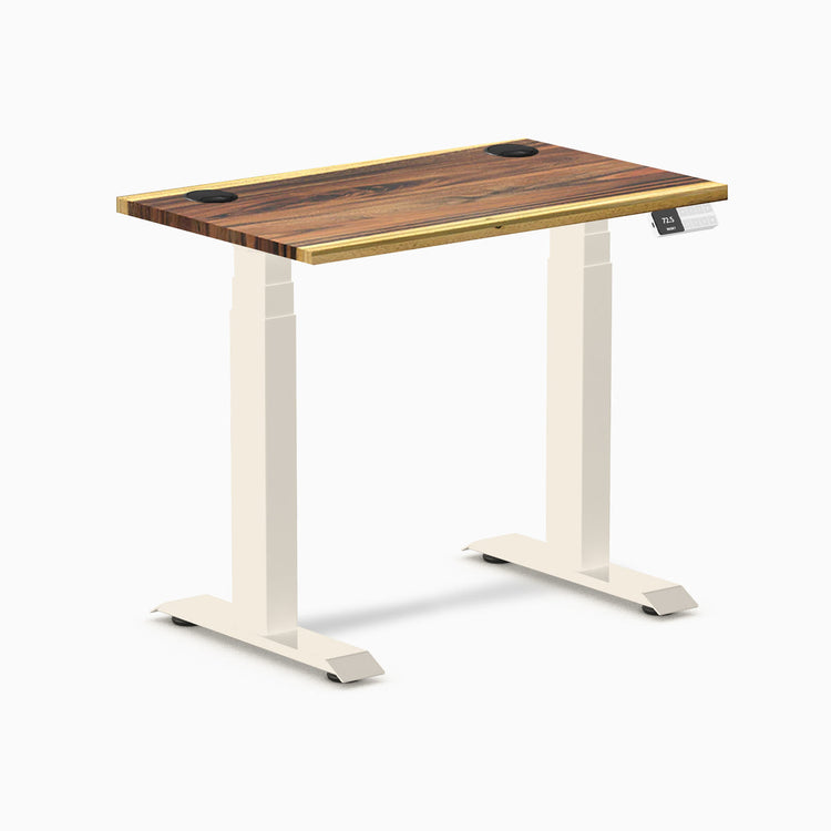 Desky Dual Mini Hardwood Sit Stand Desk