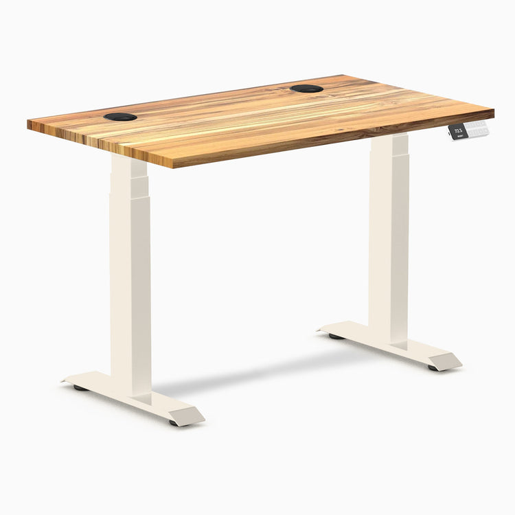 Desky Dual Mini Hardwood Sit Stand Desk
