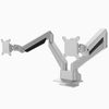 Desky dual monitor arm Silver 