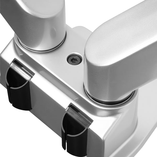 Ergonomic dual monitor arm - Desky