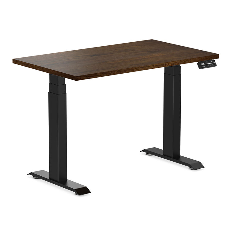 Desky Dual Mini Rubberwood Sit Stand Desk