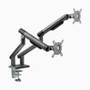 Dual slim aluminum monitor arm space grey