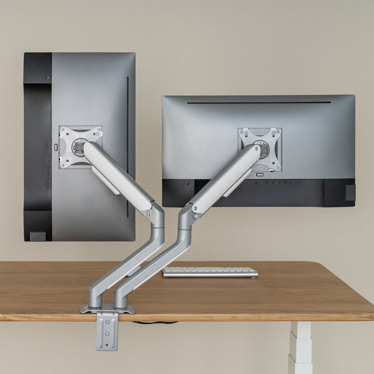 Desky dual spring eco monitor arm