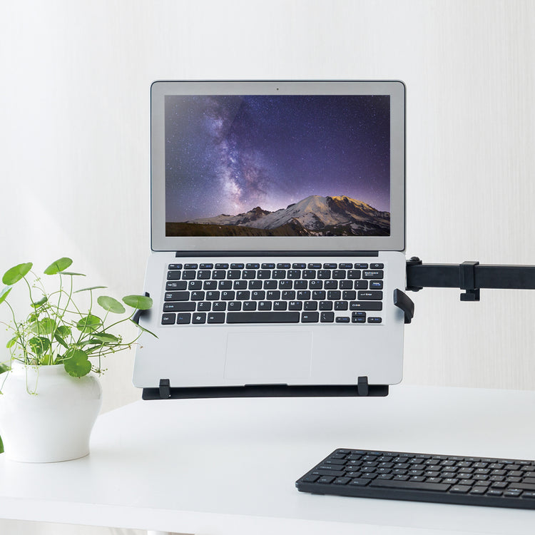 Eco laptop vesa mount attached to arm