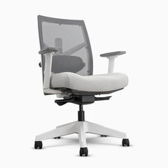 Desky Elite Ergonomic Chair in White