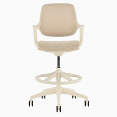Desky Evoque Low Back Office Chair in Wheat