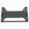 Black expandable laptop mount