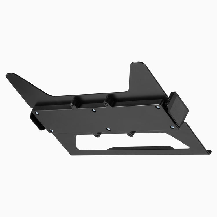 Expandable laptop mount back details