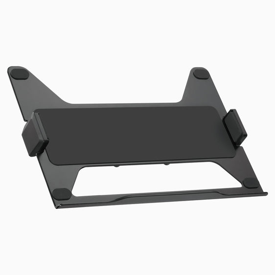 Black expandable laptop mount