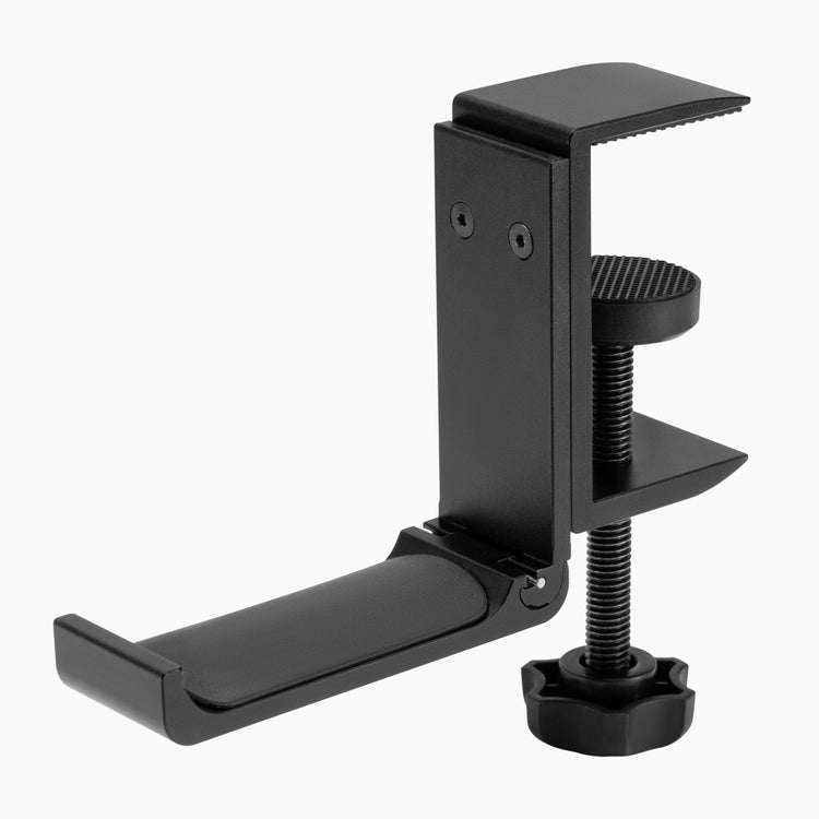 Desky headphone hanger in black