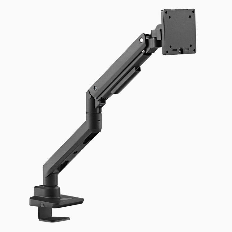 Black heavy duty ultrawide monitor arm