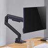 Black ultrawide monitor arm 